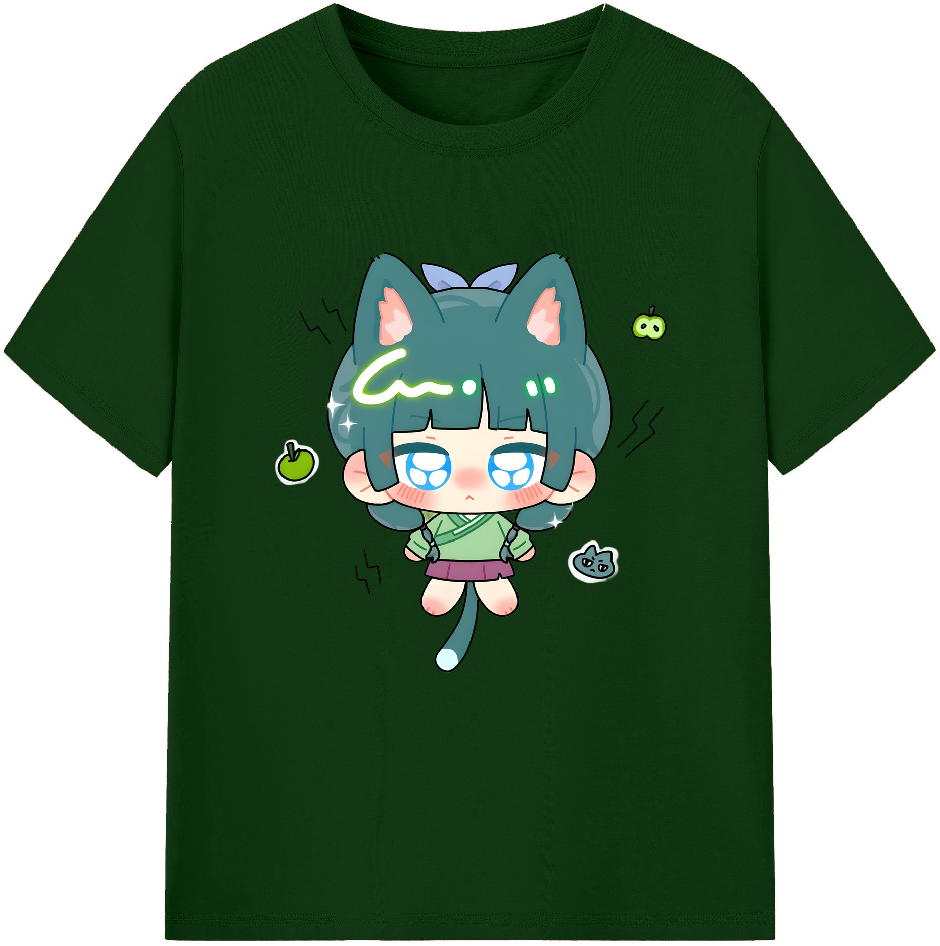 （画像用） 薬屋のひとりごと The Apothecary Diaries 綿100％半袖Tシャツ（フロントプリント）